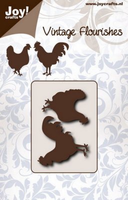Joy - Flourishes Chicken & Cock dies
