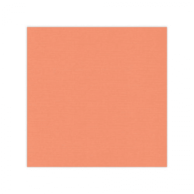 10 pack Cardstock Linen - Soft Orange