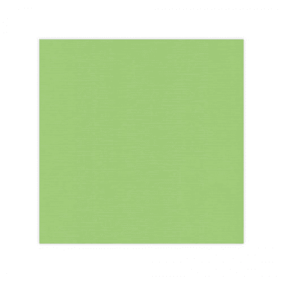 10 pack Cardstock Linen - Spring Green