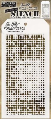 TIM HOLTZ LAYERED STENCIL - Halftone