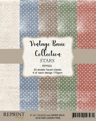 Vintage Collection Pack Stars 6x6