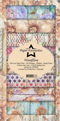 Paper Favourites Slim Card Woodflora