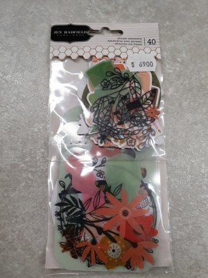 Jen Hadfield This Is Family Ephemera Cardstock Die-Cuts