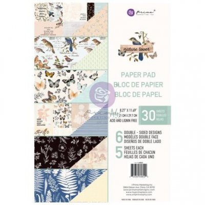 Prima Double-Sided Paper Pad A4 - Nature Lover