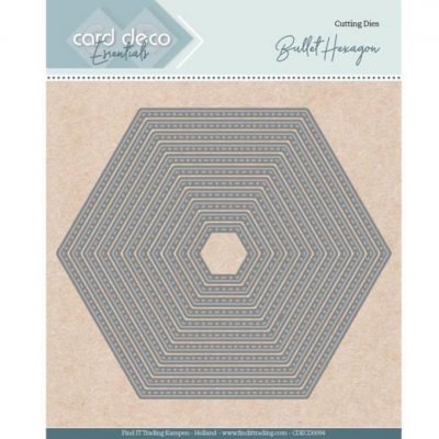 Card Deco Dies Hexagon
