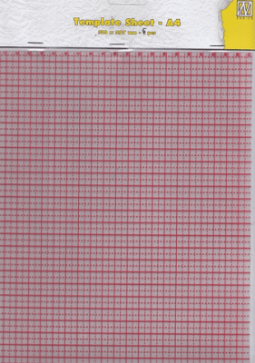 NS Plastic Template Sheets for Stamping Buddy Pro
