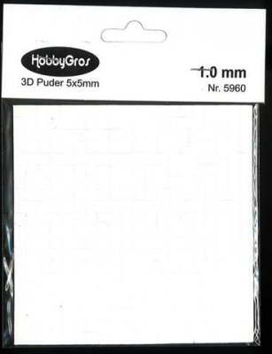 3D kuddar 1mm