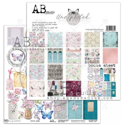 A.B Studio paper set 12x12 - Unexpected