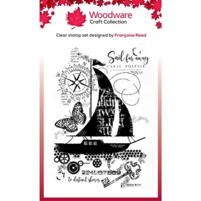 Woodware Clearstamp Sail Away
