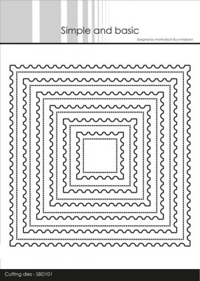Simple and Basic die Stamp - Square
