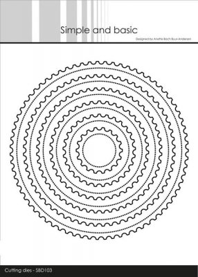 Simple and Basic die Stamp - Round