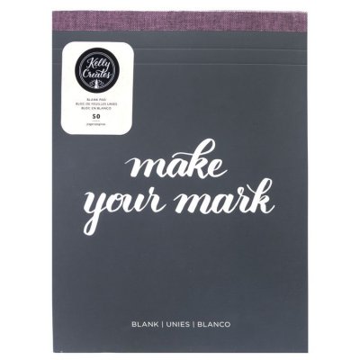 Kelly Creates Blank pad 8,5x11 x50 