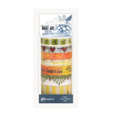 Washi tape 7 rolls - assortment 2 - Ranger