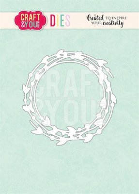 CRAFT & YOU DIE Wreath with leaves