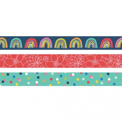 Simple Stories Washi Tape 3/Pkg - Sunkissed