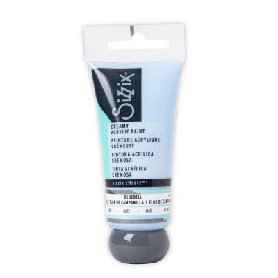 Sizzix Effectz Creamy Matte Acrylic Paint - Bluebell 60ml