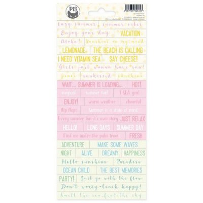 Piatek13 - Sticker sheet Summer vibes 01