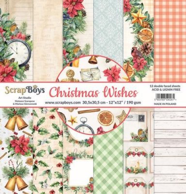 ScrapBoys 12x12 - Christmas Wishes