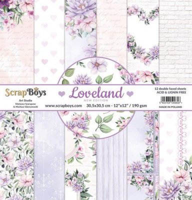 ScrapBoys Paperset 12x12 - Loveland new edition