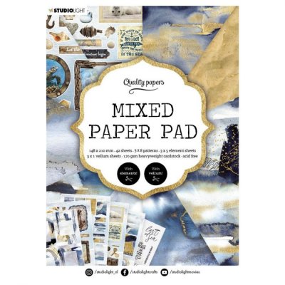 Studio Light - Essentials mixed paper pad pattern
