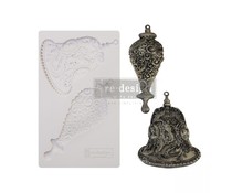 Re-Design with Prima Silver Bells 5x8 Inch Mould