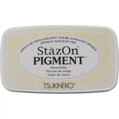 StazOn Pigment inkpad - Snowflake