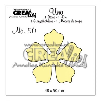 Crealies - Cutting die no.50 Flower 21
