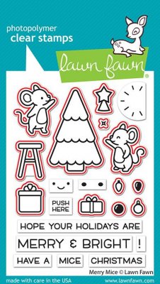 Lawn Fawn Dies - Merry mice