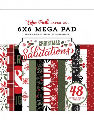 Echo Park - Salutations Christmas 6x6 Mega Pad