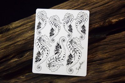 Chipboard - Seahorses