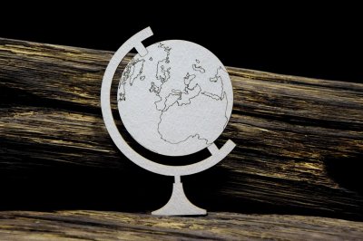SnipArt Chipboard - Globe