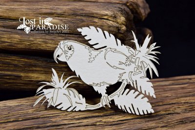SnipArt Chipboard - Parrot