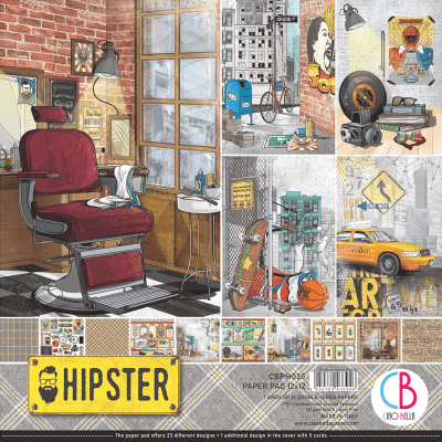Ciao Bella Paper Pad 12x12 - Hipster
