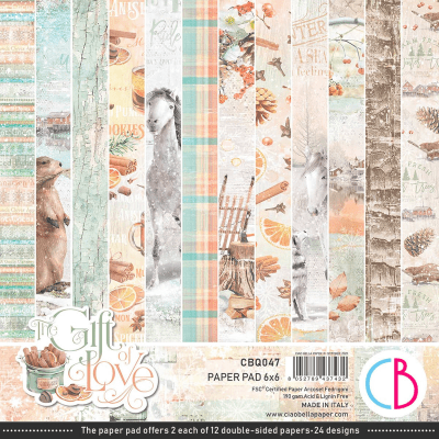 Ciao Bella Paper Pad 6x6 - The Gift of Love