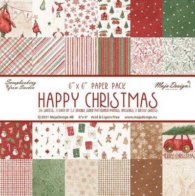 Maja design 6x6 Collection Pack - Happy Christmas