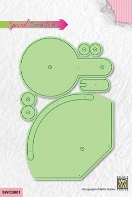 Nellies Choice Special Card Dies - Swing card