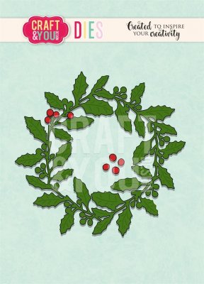 Craft & You Die - Christmas wreath
