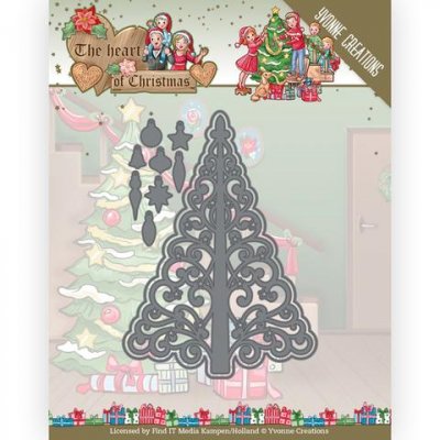 Yvonne Design Die -Twinkling Tree