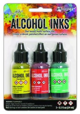 Ranger Alcohol Ink Kits - Key West 3x15 ml