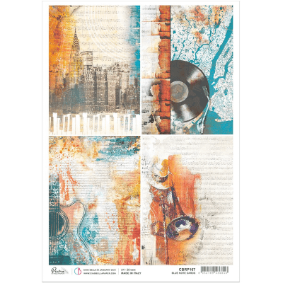 Ciao Bella Rispapper A4 - Country wood