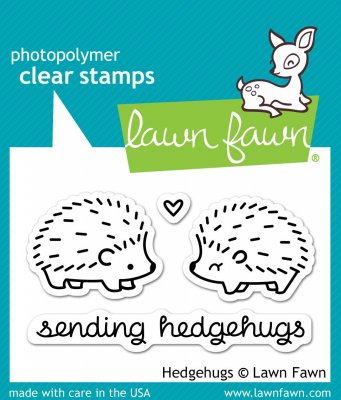Lawn Fawn Clear Stamps - Hedgehugs