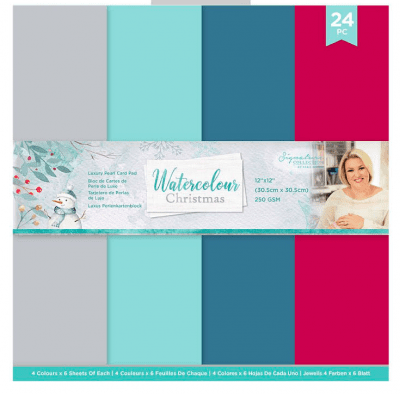 Crafters Companion Paper Set 12x12 - Watercolour
