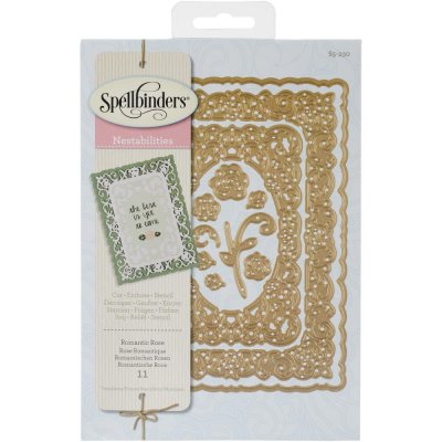 Spellbinders Nestabilities Dies - Romantic Rose