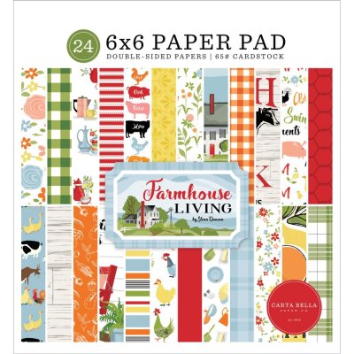 Carta Bella Paper Pad 6x6 - Farmhouse Liwing