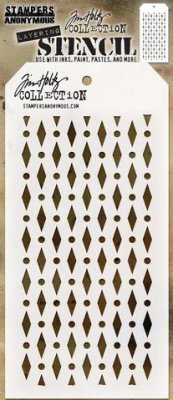TIM HOLTZ LAYERED STENCIL - Diamond Dot