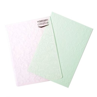 Vaessen Creative Embossing folder - Stars