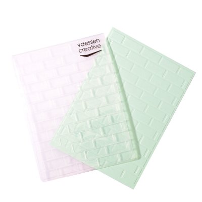 Vaessen Creative Embossing folder - brick