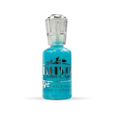 Nuvo glitter drops - Blue lagoon