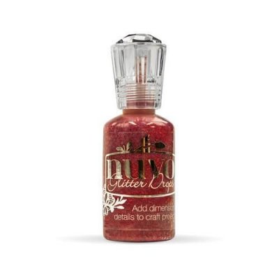 Nuvo glitter drops - Ruby