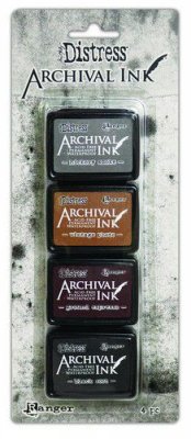 Ranger Distress Archival Mini Ink Kit 3